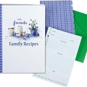 NWOT Our Favorite Family Recipes Binder, 3-Ring Recipe Binder